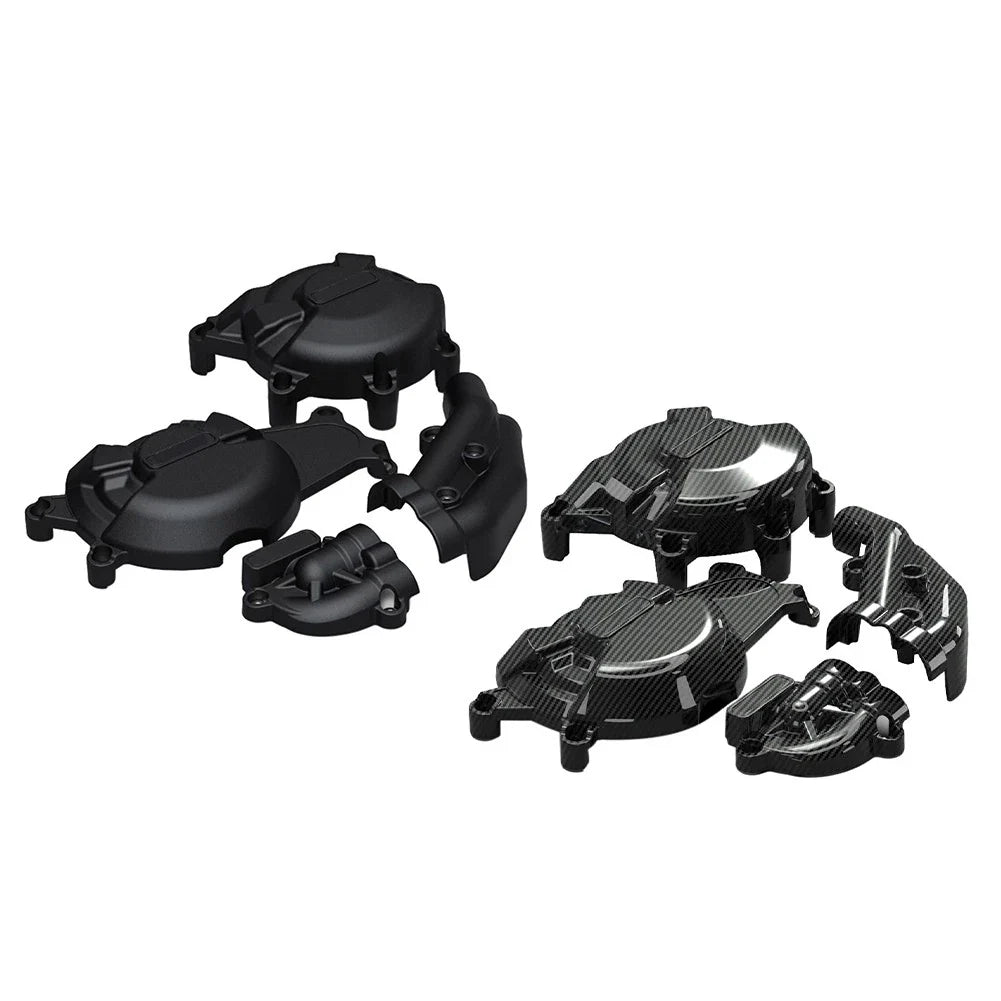 Black Engine Cover for Yamaha MT-07 XSR700 FZ-07 MT-07 Tracer (2014-2024)