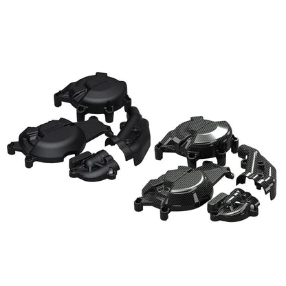 Black Engine Cover for Yamaha MT-07 XSR700 FZ-07 MT-07 Tracer (2014-2024)