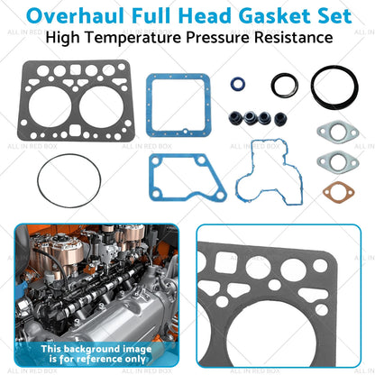 Full Head Gasket Set for Kubota ZL600 B6000 Tractor Engine