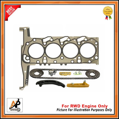 Engine Timing Chain Kit with Head Gasket for Ford Transit 2.2 TDCI RWD (2007–2013)