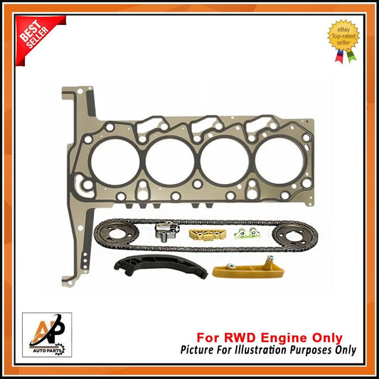Engine Timing Chain Kit with Head Gasket for Ford Transit 2.2 TDCI RWD (2007–2013)