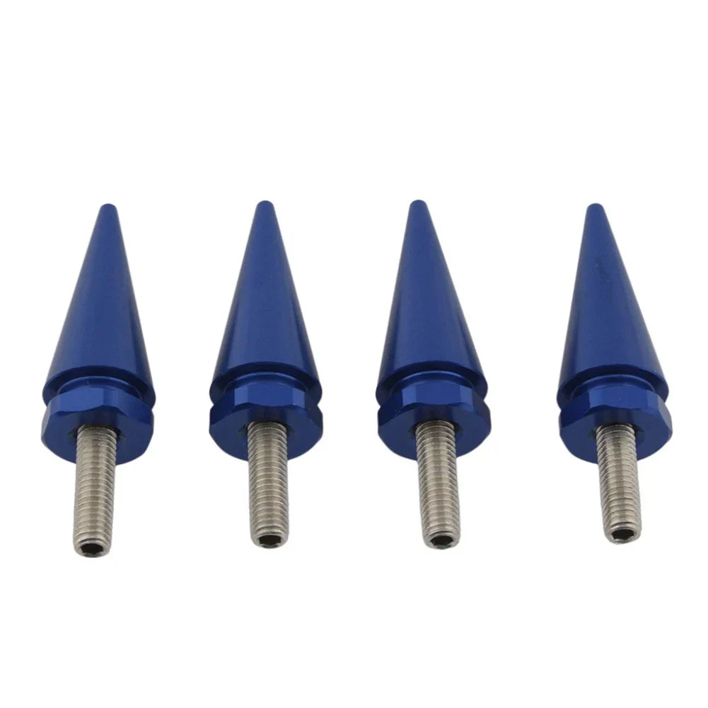 4 x Windscreen Screw Bolts Spike for Harley Touring Road Glide (1998-2025) Blue