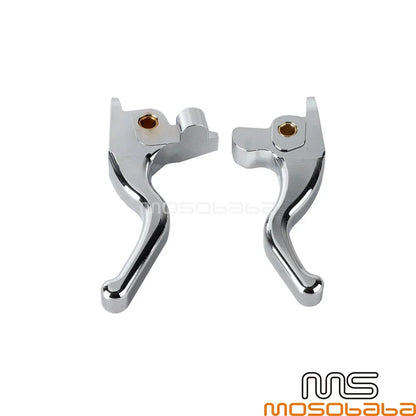 Finger Brake Clutch Levers for Harley Touring Electra Glide FLHT