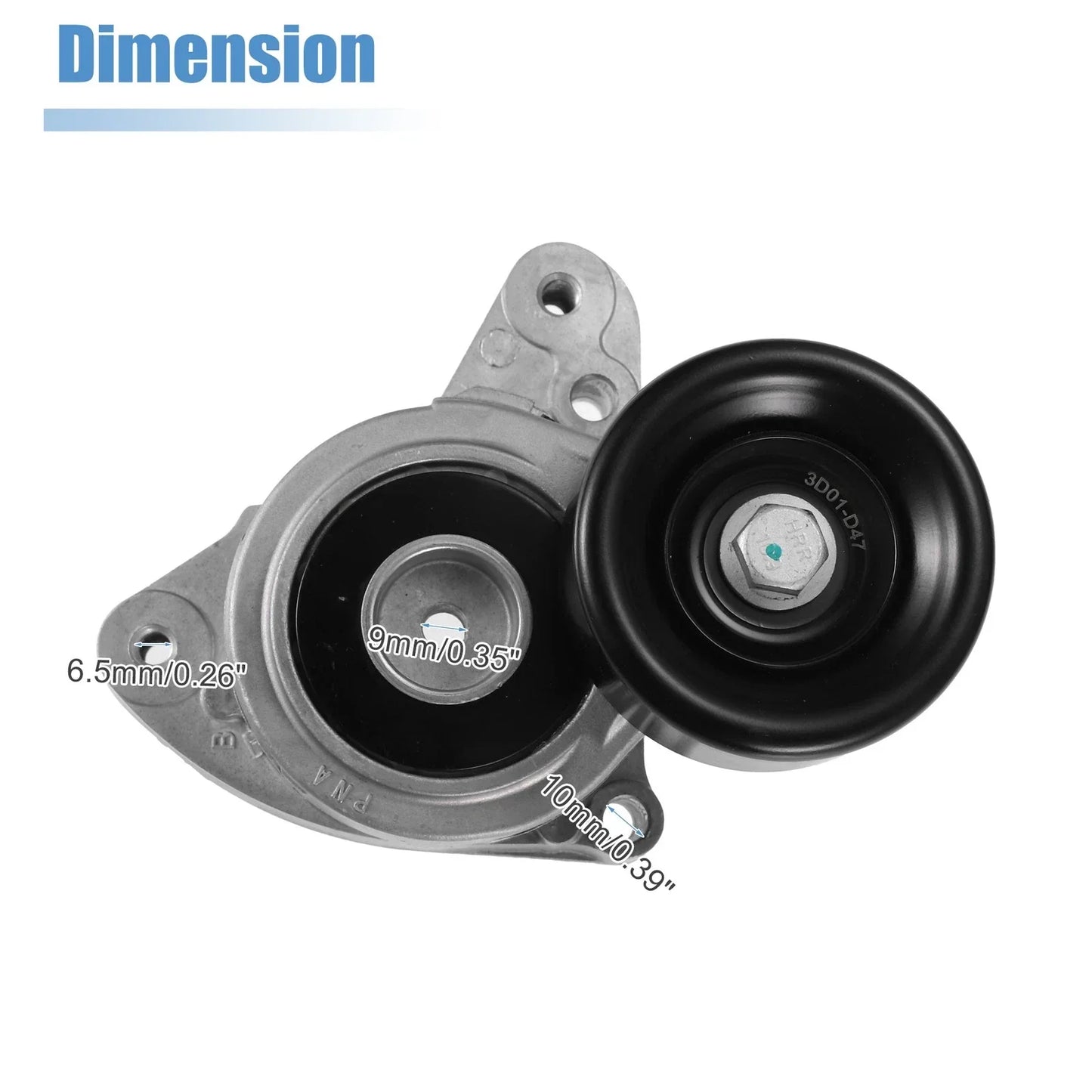 Accessory Drive Belt Tensioner Assembly for Acura ILX (2013-2015)