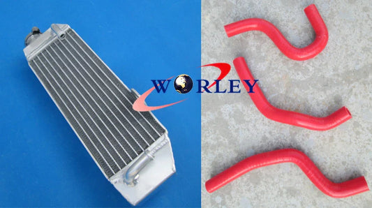 Aluminum Radiator & Silicone Hose for Honda CR85R (1998-2007)