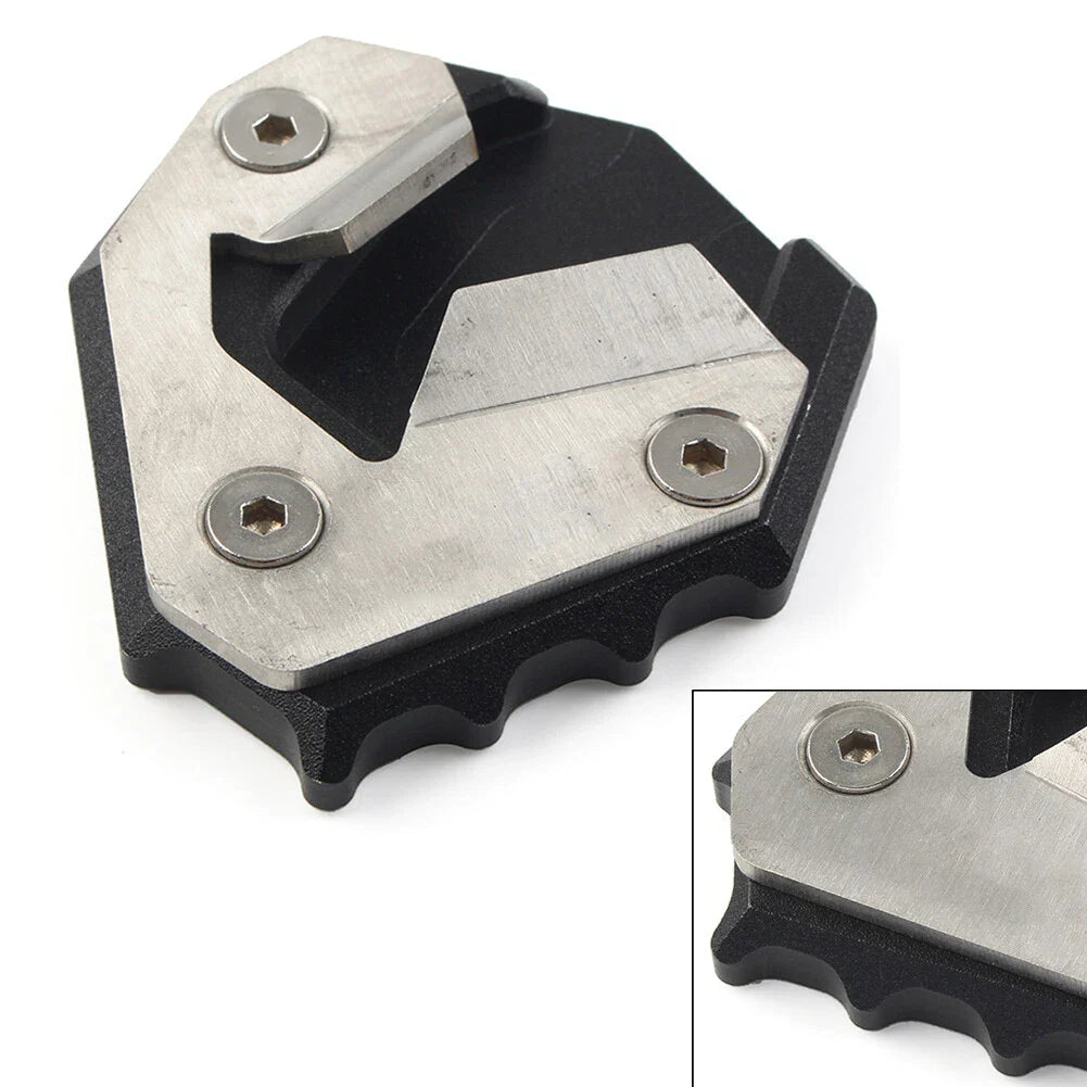 Kickstand Enlarger Foot Support Plate for BMW S1000XR (2014-2018) Black