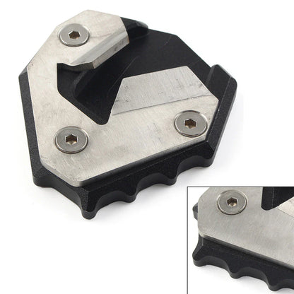 Kickstand Enlarger Foot Support Plate for BMW S1000XR (2014-2018) Black