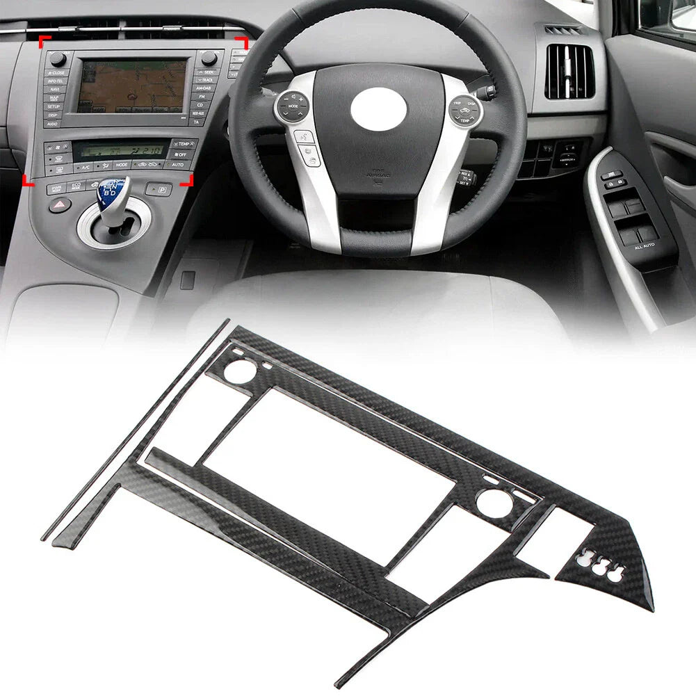 3 x RHD Central Console GPS Navigation Frame Trim for Toyota Prius (2012-2015)