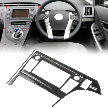 3 x RHD Central Console GPS Navigation Frame Trim for Toyota Prius (2012-2015)