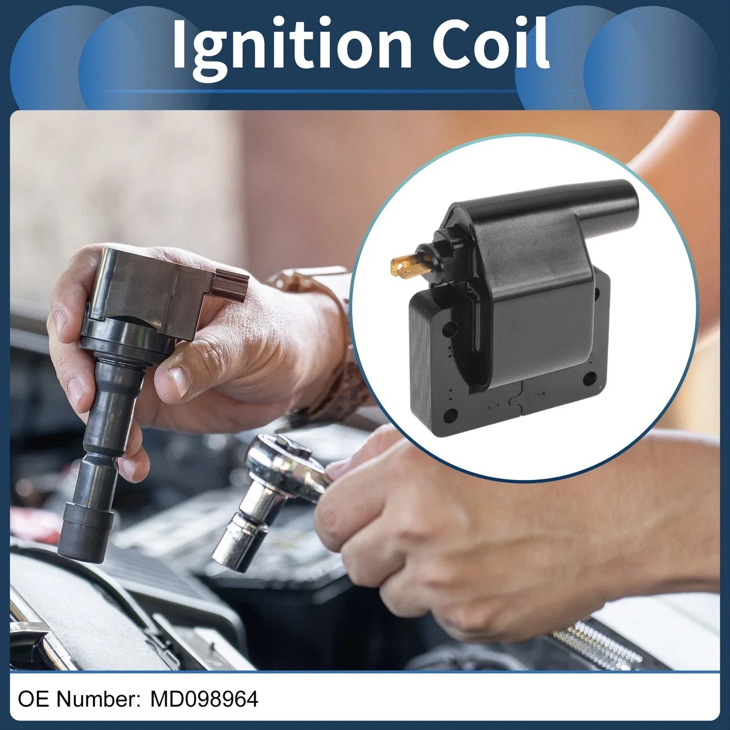 Ignition Coil Pack for Hyundai Pony (1985-1994)
