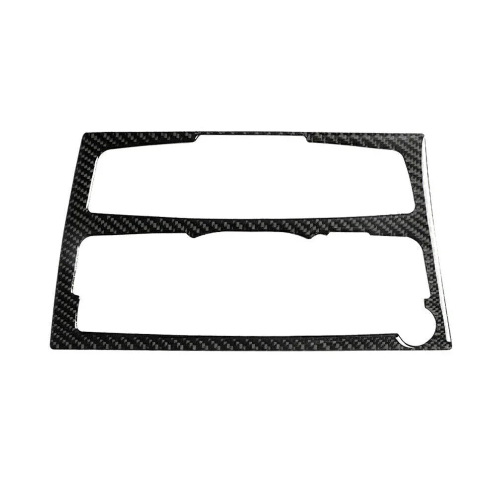 AC/CD Panel Frame Cover Trim Carbon Fiber for Audi A4 A5 (2010-2016)