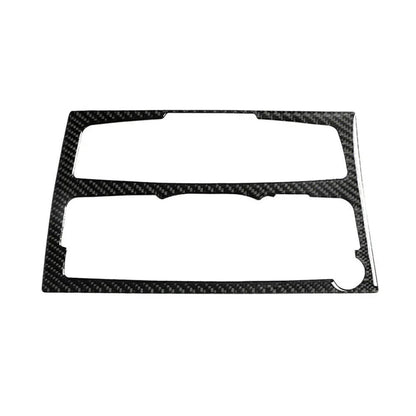 AC/CD Panel Frame Cover Trim Carbon Fiber for Audi A4 A5 (2010-2016)