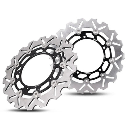 Front Brake Disc Rotors for Yamaha FZ6 Fazer, XJ6 Diversion (2004-2015)