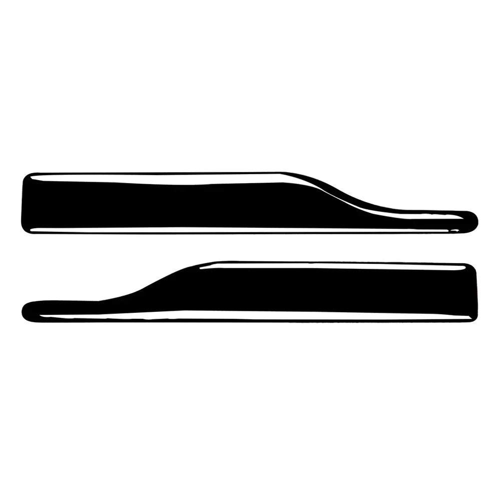 Black Universal Rearview Mirror Anti-Collision Trim Protector
