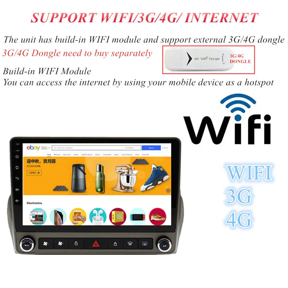 9'' Build-In Wireless Carplay Android GPS for Holden Camaro (2008-2015)