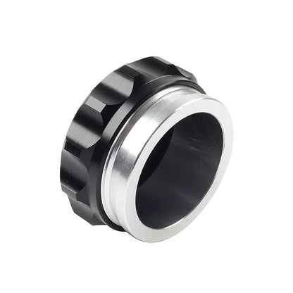 Aluminium Alloy Black Weld On Filler Neck & Cap for Oil Fuel Water Tank