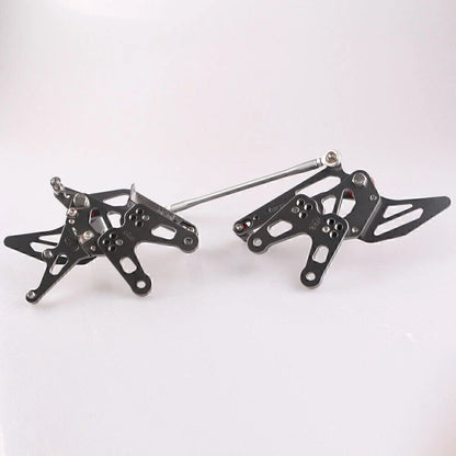 Rearset Footpegs Pedals Brackets for Kawasaki ZX10R (2006-2007)