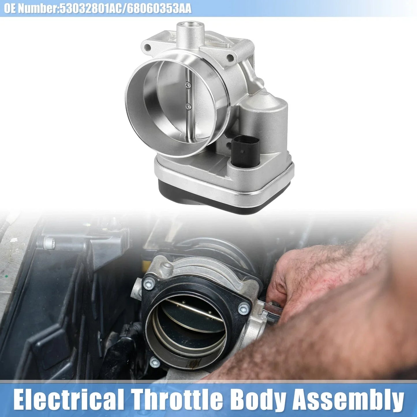 Throttle Body Assembly for Dodge Durango, Ram (2011-2023)