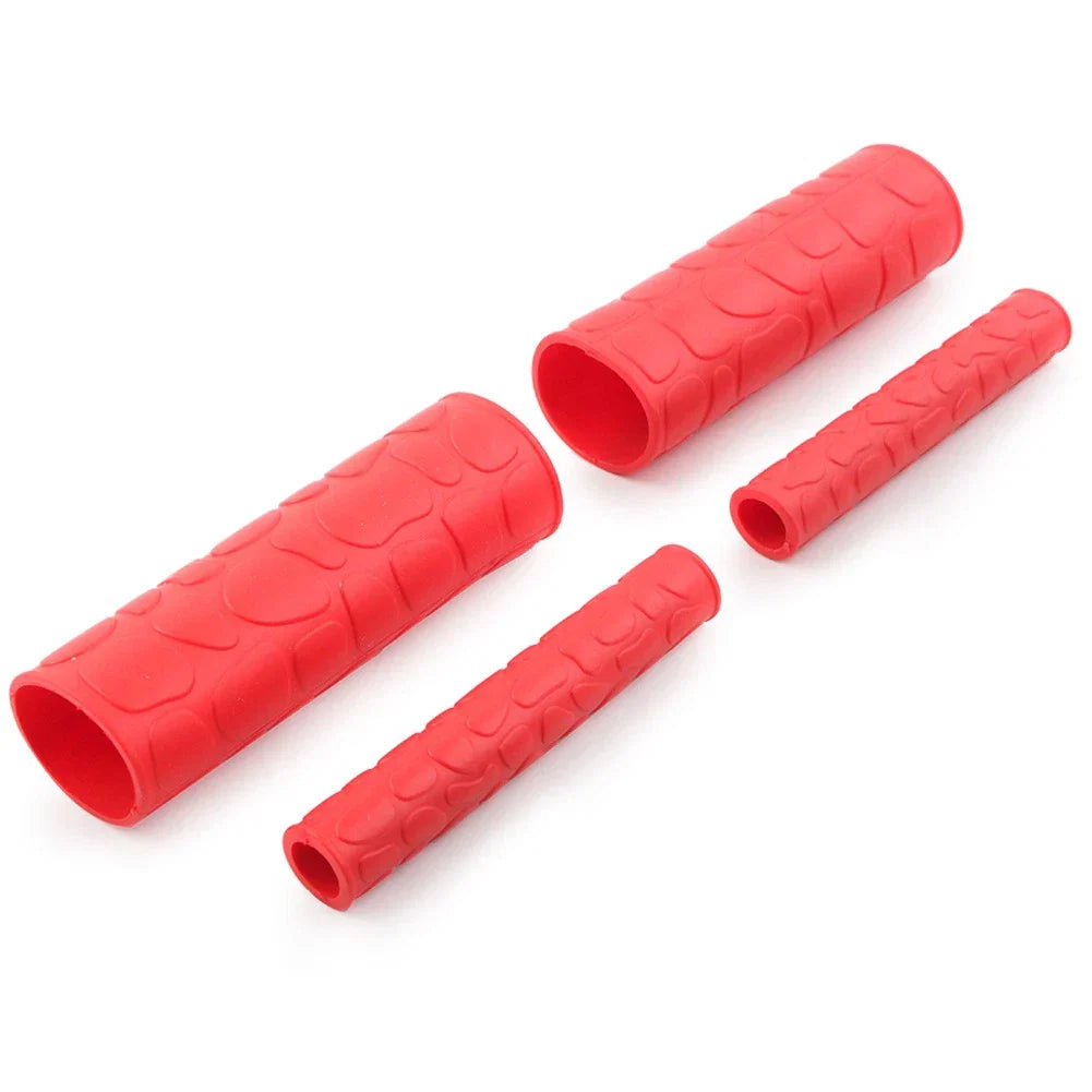 Soft Hand Grips for Dirt Bike Motorcycle Handle Bar Red