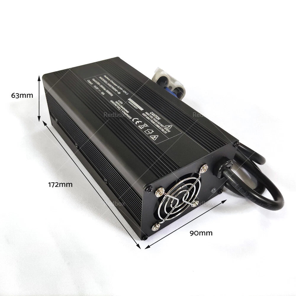 30A/40A Lithium Battery Charger w/ Display for LiFePO4 (14.6V)