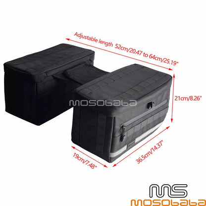 Saddle Bag Luggage & Handlebar Bag for Harley CVO Fat Bob (2018-2023)