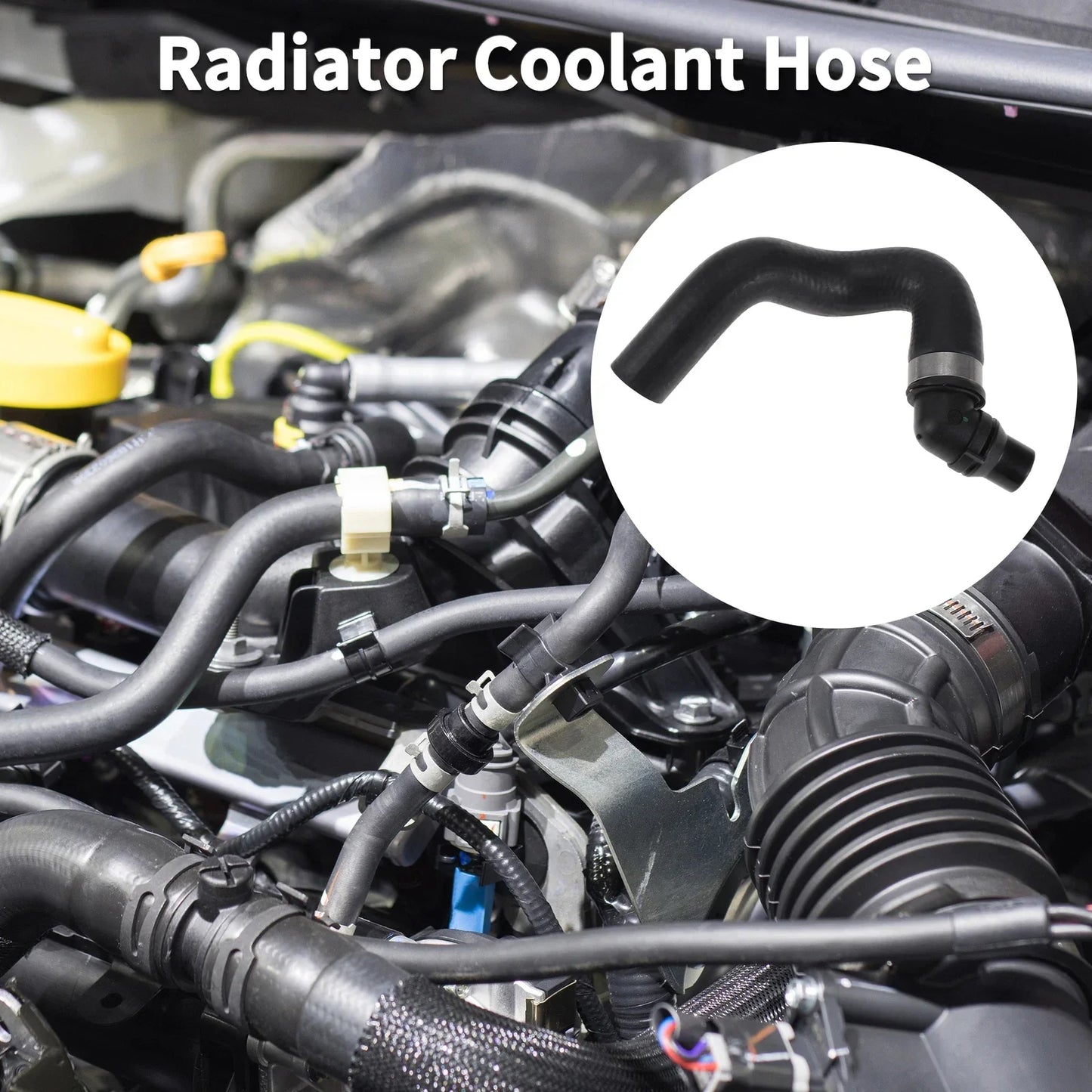 Radiator Coolant Hose for Mercedes-Benz S550 2007-2011 (A2218302096) Rubber
