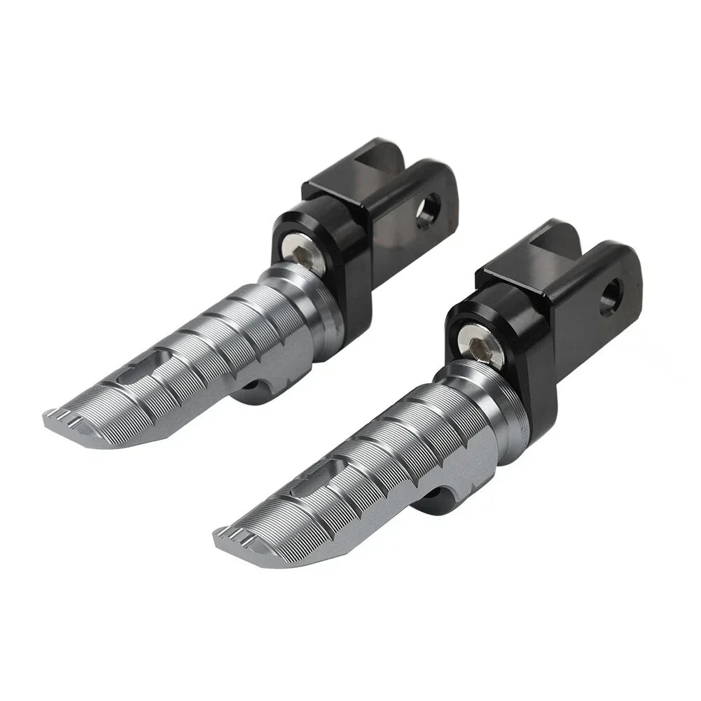 Grey Front Footrests for Aprilia RS660, RSV4, Tuono V4 (2021-2023)