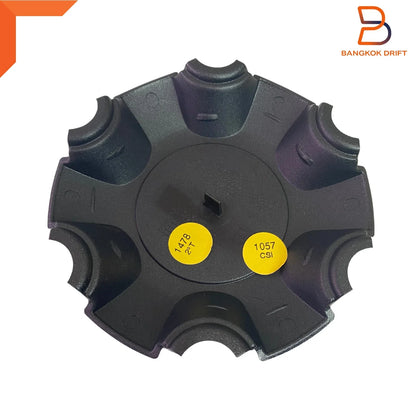 4 x Black Aluminium Wheel Center Cap Trim for Holden Colorado, Trailblazer (17-22)