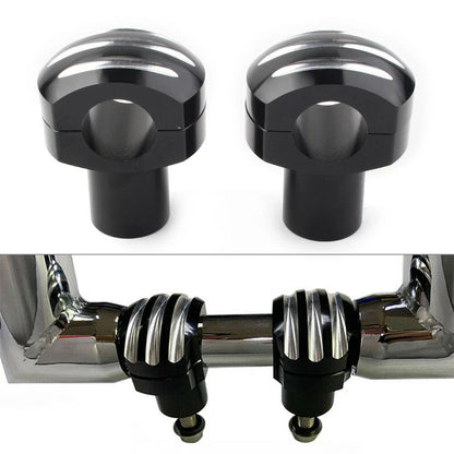 25mm Handlebar Adapter Risers Clamp Mounts for Harley Fatboy