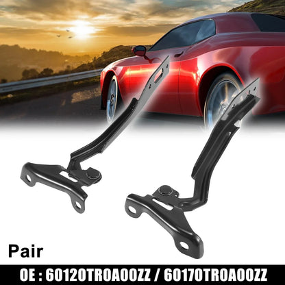 Hood Hinges 2 x for Honda Civic (60120TR0A00ZZ, 60170TR0A00ZZ)