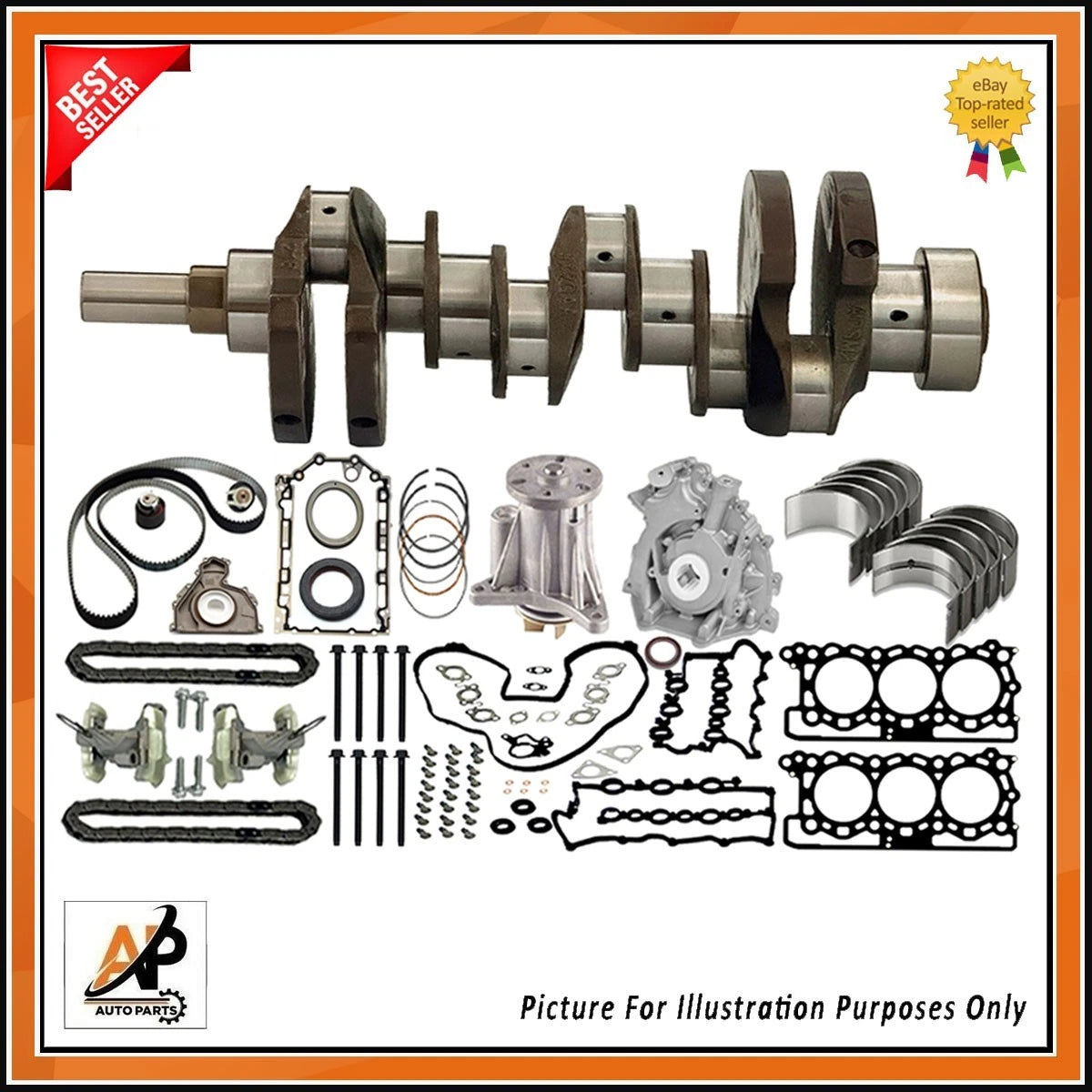 Engine Rebuild Parts Kit for Jaguar F-PACE XJ 3.0D 306DT (2016–2020)
