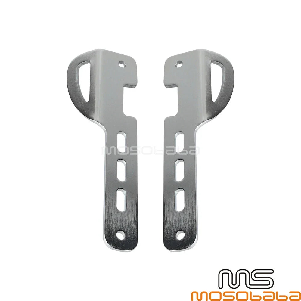 Chrome Front Tie-Down Mount Brackets for Harley FLHXSE (2023-2024)