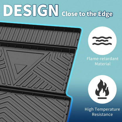 Flat Face Cargo Liner Rear Trunk Mat for Mercedes Benz GLS (2013-2019) 1 x Pc
