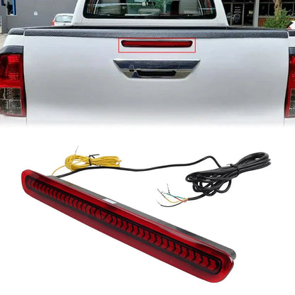 Red Rear Middle Stop Lamp Third Brake Light for Toyota Hilux (2015-2021)