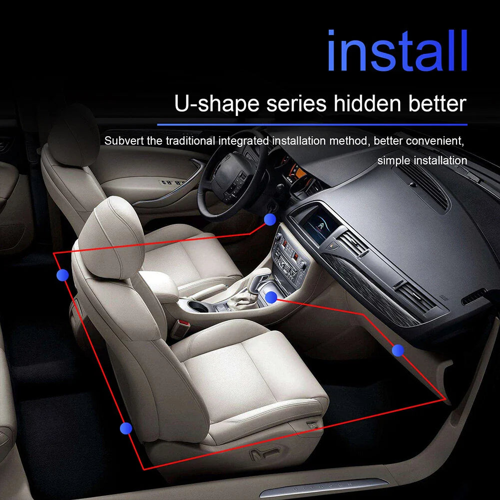 LED Interior Decorative Foot Lamp for Car - Universal Fit