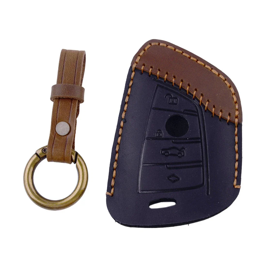 Car Remote Key Fob Case Cover for BMW X3 X4 X5 X6 X7 G11 (2011-2023)