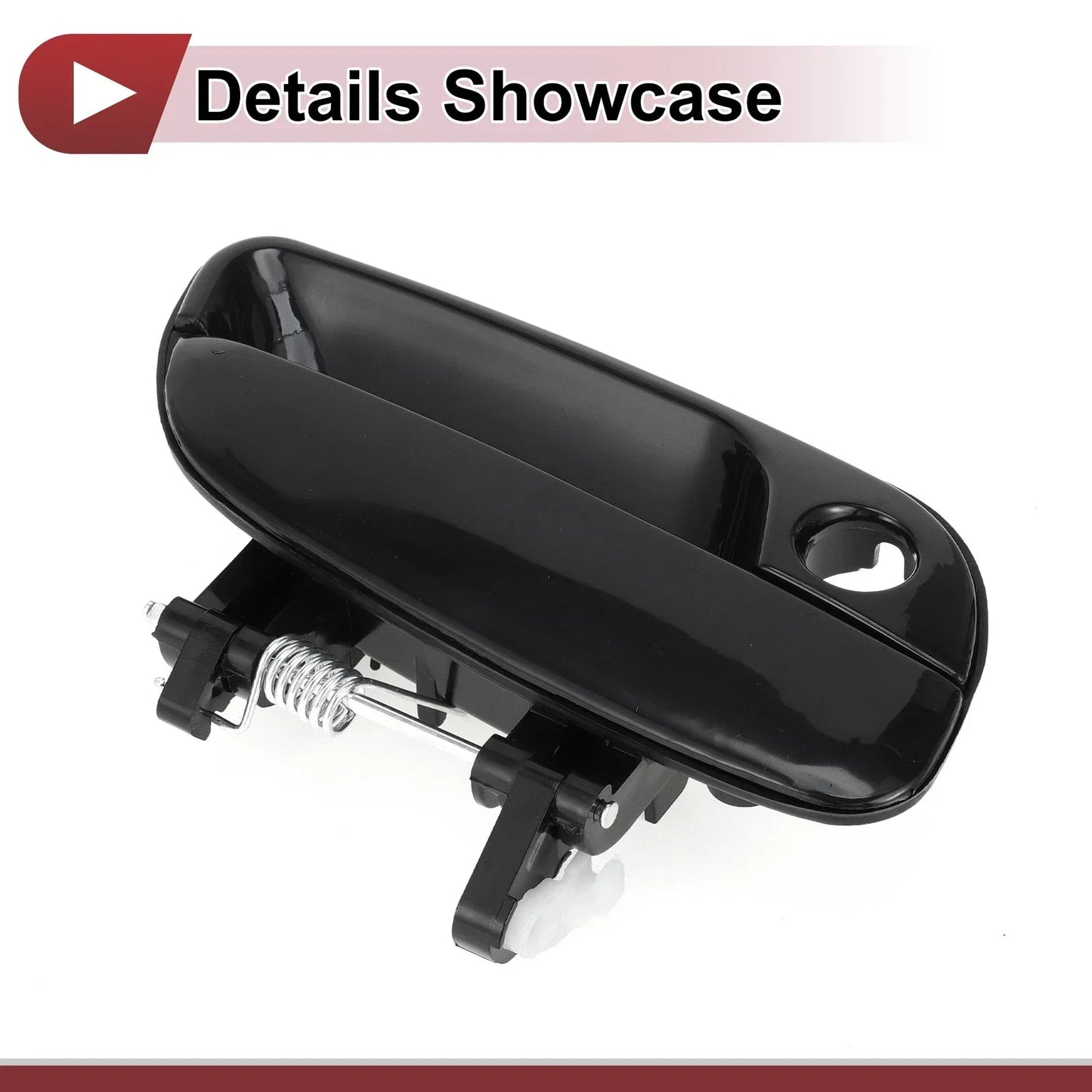 Exterior Door Handle for Hyundai Elantra Front Right Black (2011-2016)