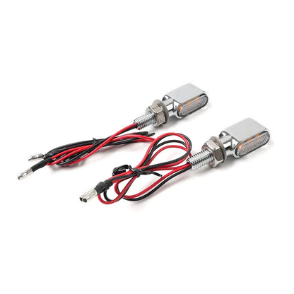 Mini Turn Signal Indicator Lights Amber for Universal Cars