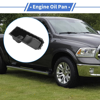 Engine Oil Pan for Dodge Ram 1500 2003-2010 Aluminum Alloy