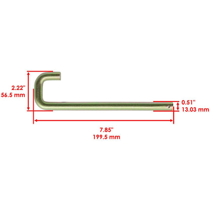 Deck Roller with Pin for Cub Cadet 54 Inch (2008–2010)
