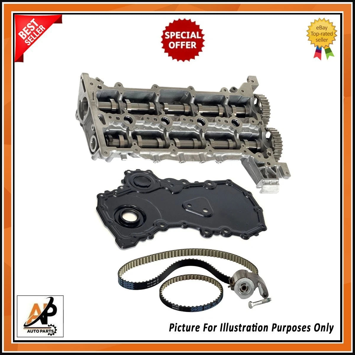 Genuine Camshafts Carrier with Timing Kit for Ford Transit Custom 2.0 (2016–)