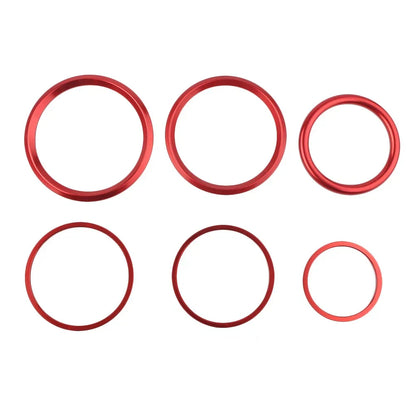 21X AC Vent Outlet Ring Sticker Chrome for Benz GLC260 (2016-2023)
