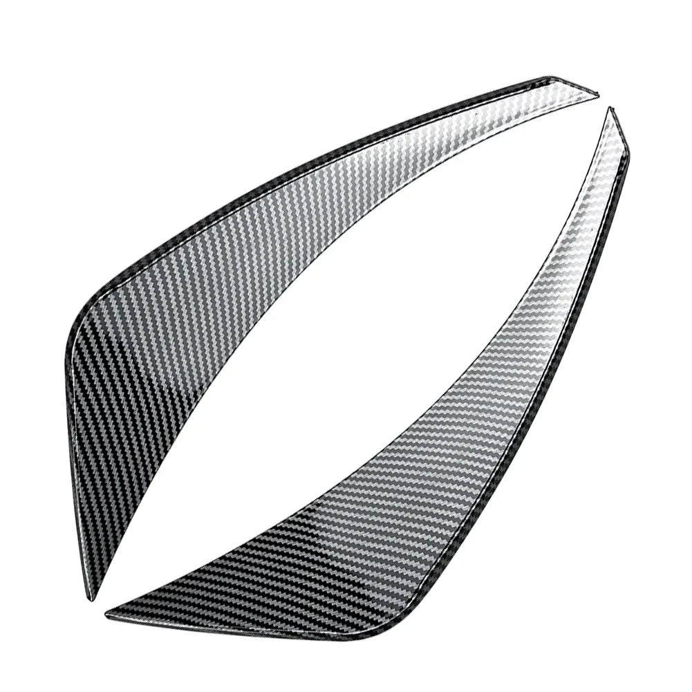 Carbon Black Front Bumper Side Air Vent Spoiler Trim for Mazda MX-5 Miata (16-25)