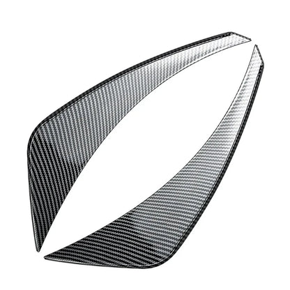 Carbon Black Front Bumper Side Air Vent Spoiler Trim for Mazda MX-5 Miata (16-25)