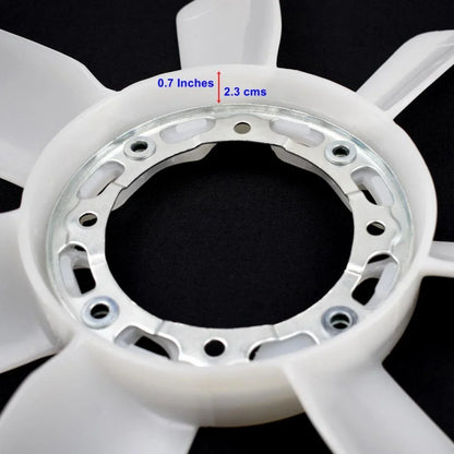 Engine Radiator Cooling Fan Blade Fits Isuzu KBZ TFR Holden Pickup 1981-02 D06