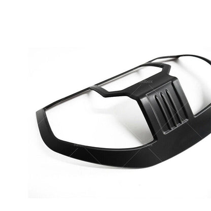 Black Headlight & Tail Light Trim Covers for LDV T60 (2017-2021)