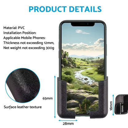 Multifunctional Self-Adhesive Dashboard Mount for Car Phone Holder