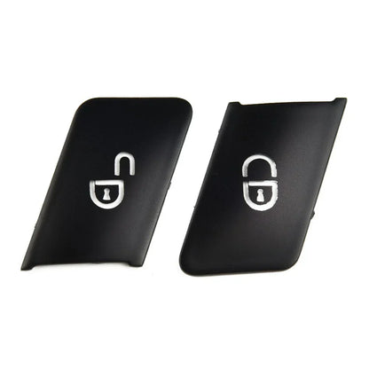 Button Cover Trim Matte Black for Benz C W204 W212 E (2007–2016)