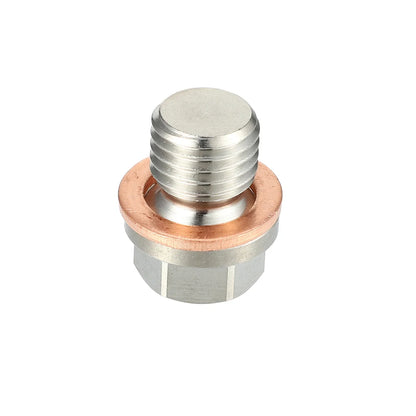 M12x1.5 Engine Oil Drain Plug with Washer for Mercedes-Benz