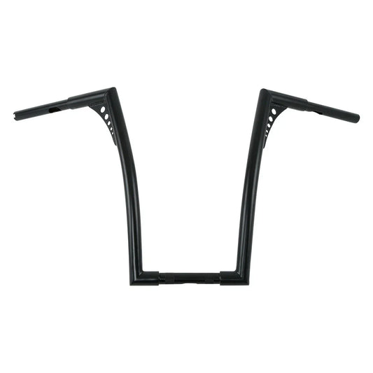 Black 18" Fat 1.25" Handlebar Hanger Bar for Harley Softail FXST